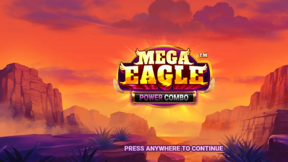 Pemandangan alam liar Amerika Utara yang menjadi latar belakang slot Mega Eagle Power Combo