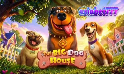 Tampilan visual ceria dari slot The Big Dog House dengan karakter anjing ikonik.
